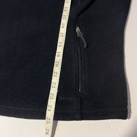 L.L.Bean Womens Black Fleeced Pullover Winter Size XL - Picture 11 of 11